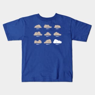 Cloud 9 — Smiling Cloud Cartoon Kids T-Shirt